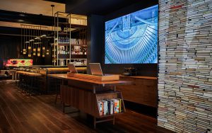 Hotel Emblem Front Desk